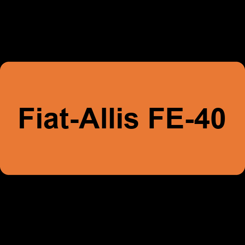 Fiat-Allis FE-40